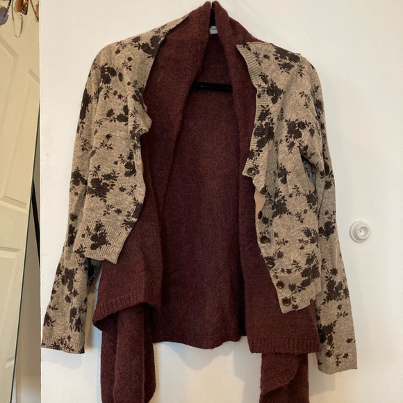 Anthropologie (Sleeping on Snow) Layered Alpaca Sweater - Picture 2 of 12